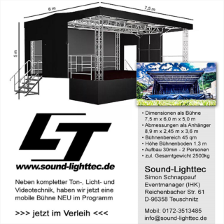 Sound-Lighttec Mobile Bühne